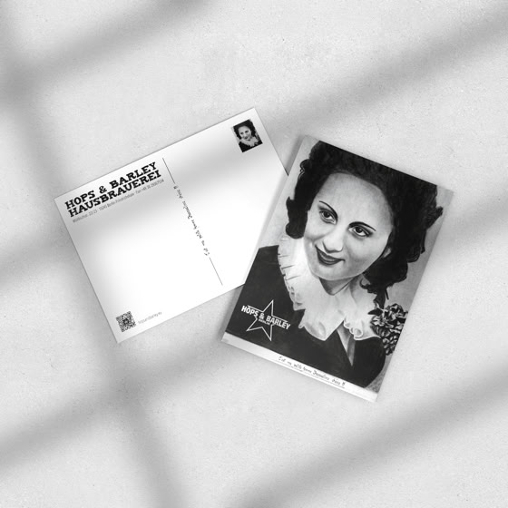 Postkarte › Jaqueline | Hops & Barley Hausbrauerei, Berlin