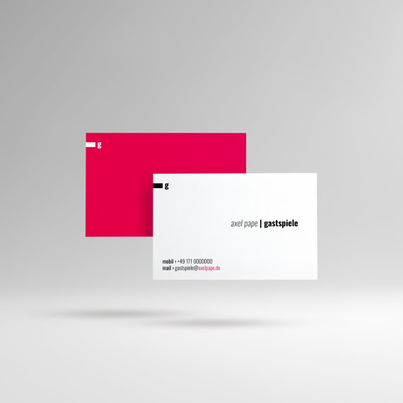 Visitenkarte › Axel Pape Gastspiele [–g]